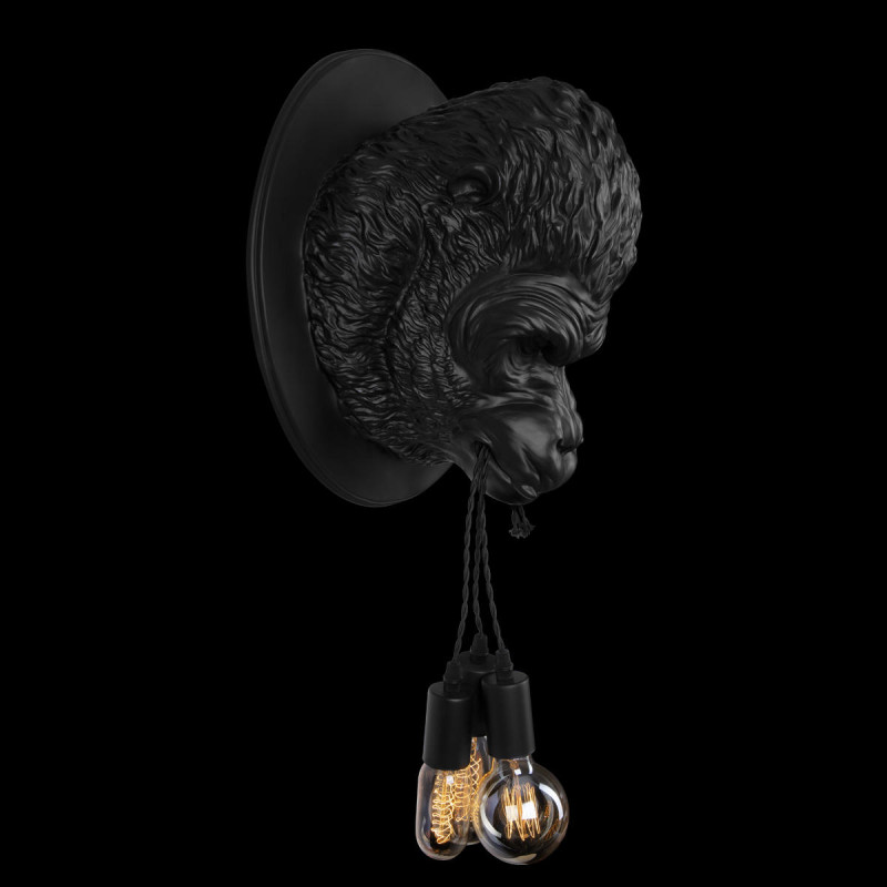 Светильник *41 см, 3*E27*W, Loft It 10178 Black Gorilla, Черный