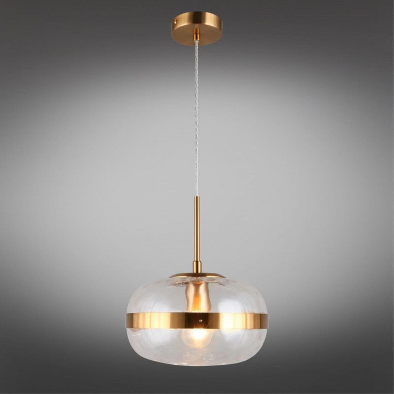 Подвесной светильник 25*40-150 см, 1*E27, 40W, Aployt GABRIELA APL.305.06.01, бронзовый
