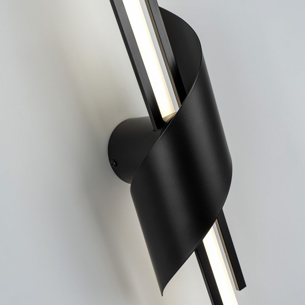 Бра 12*11*-64 см, *LED*6W, 4200K, Modelux  ML.655.650 BK, Чёрный