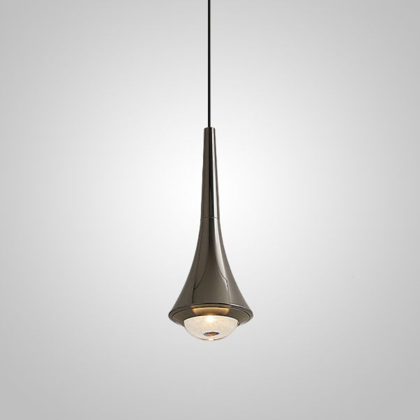 Подвесной светильник CAI B Pearl Black 8,3*8,3*23 см, 1*LED*8W, 3000K, ImperiumLoft cai-b01, Чёрный