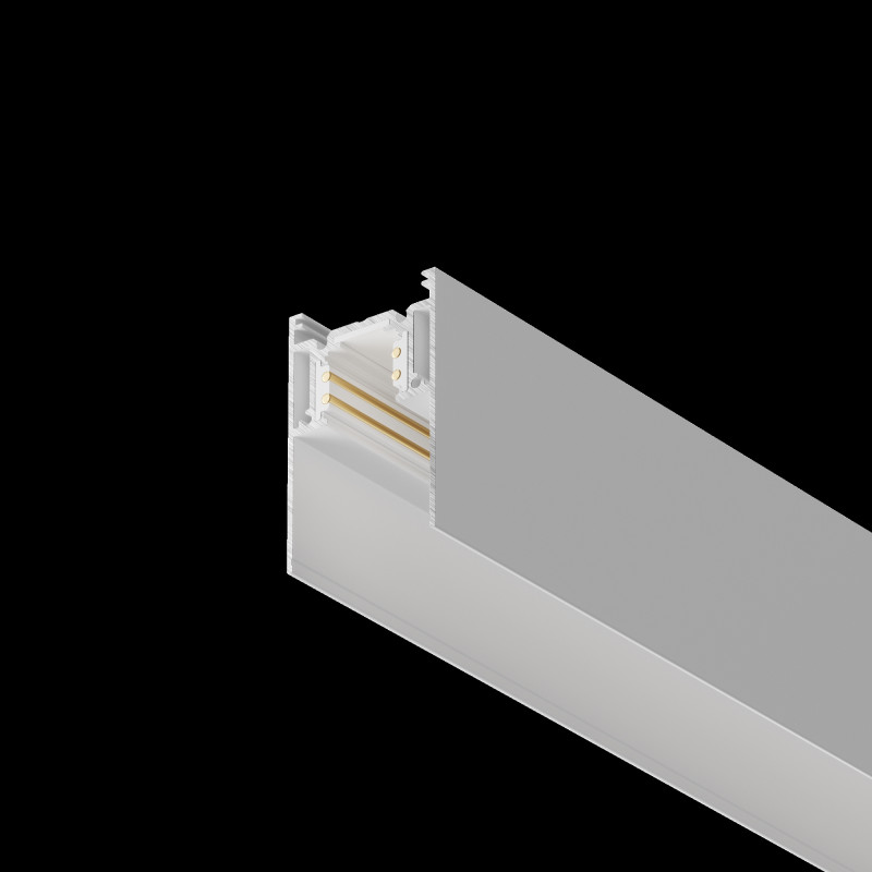 Шинопровод 100 см накладной/подвесной Maytoni Technical Magnetic track system S35 TRX004-211W белыйIP 20