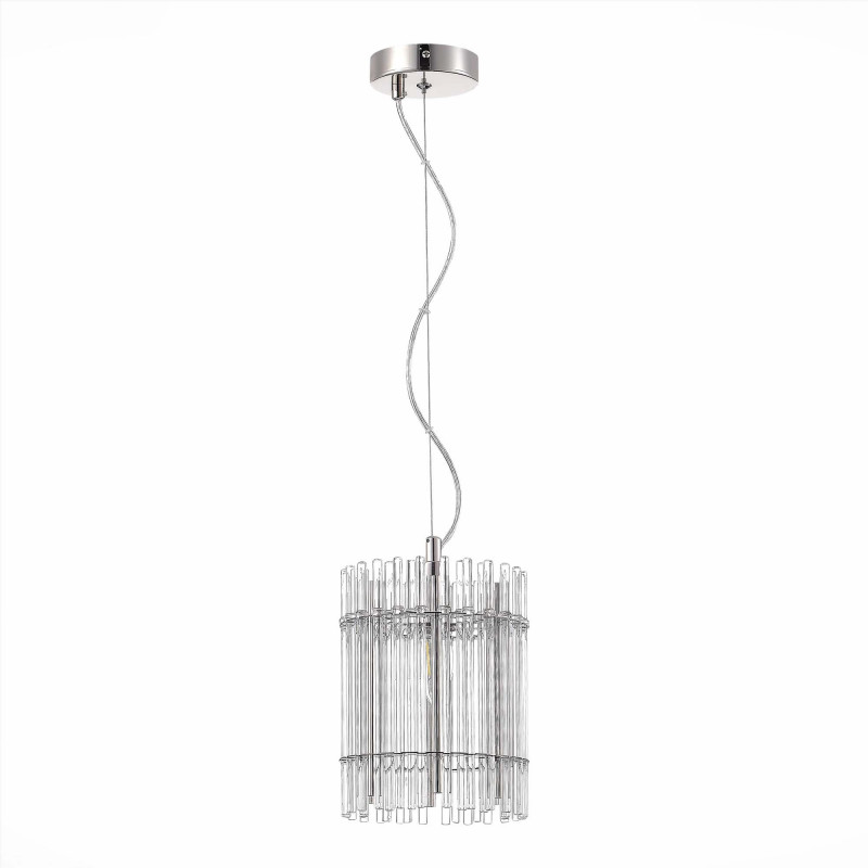 Люстра подвесная 17 см, 40W, ST LUCE EPICA SL1656.103.01 Никель