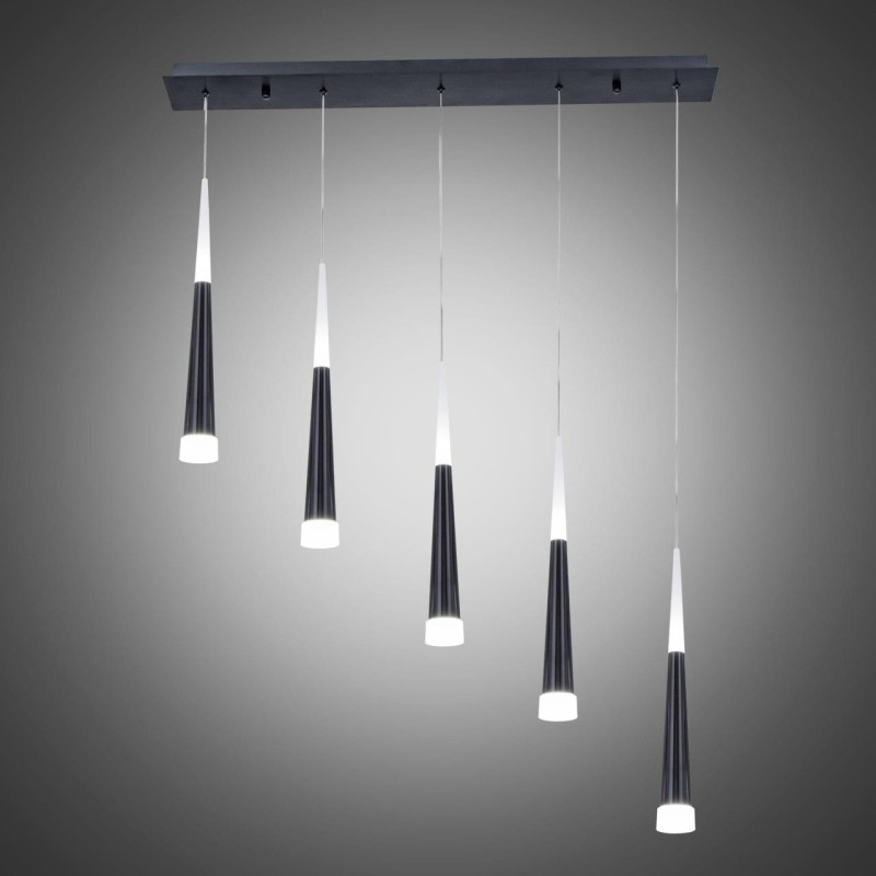 Светильник подвесной 93*10*160 см LED*35 W, 3000 К Citilux Вегас Черный CL227051
