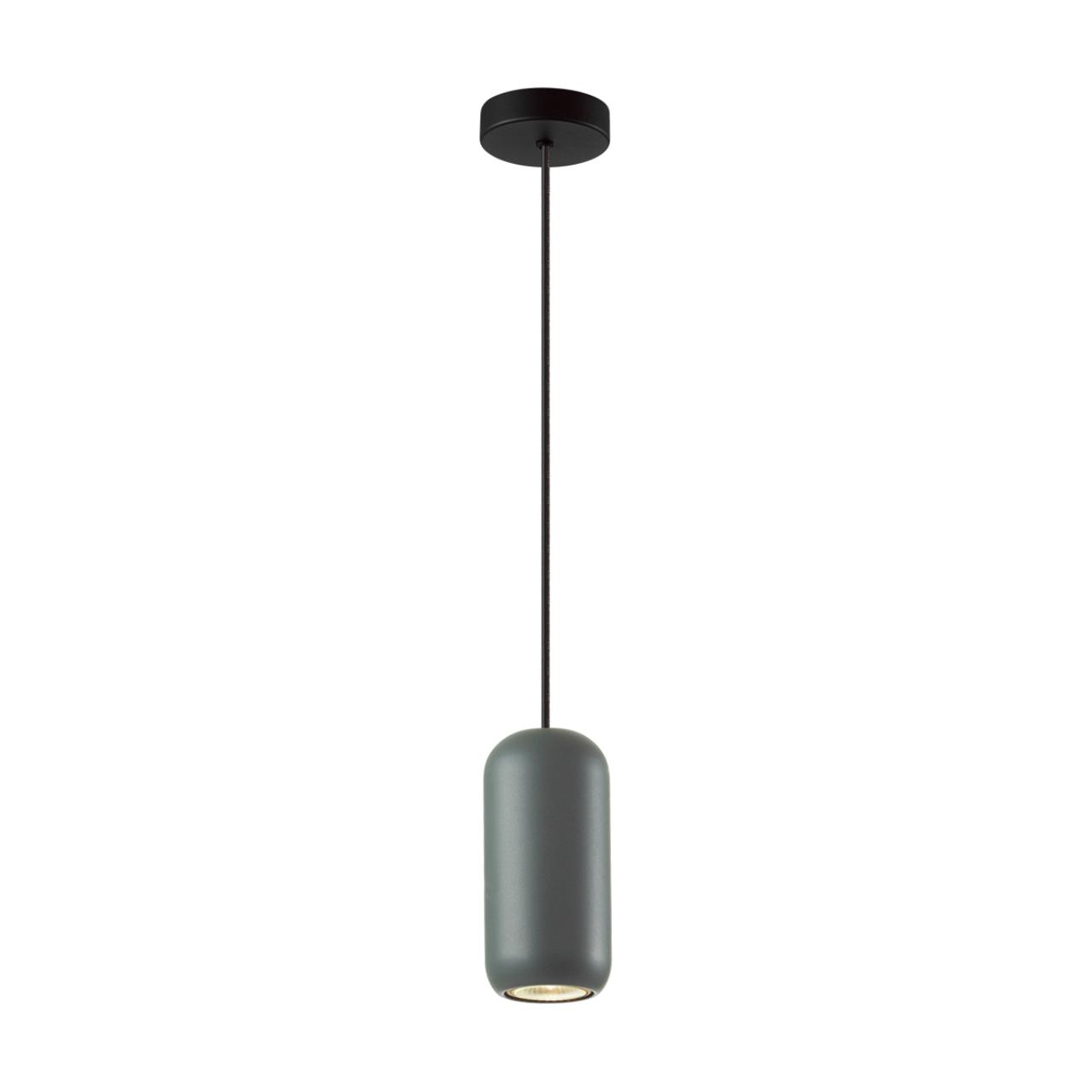 Подвес 7,6*7,6*120 см, 1 GU10*4W, Odeon Light Cocoon, черный 5060/1E