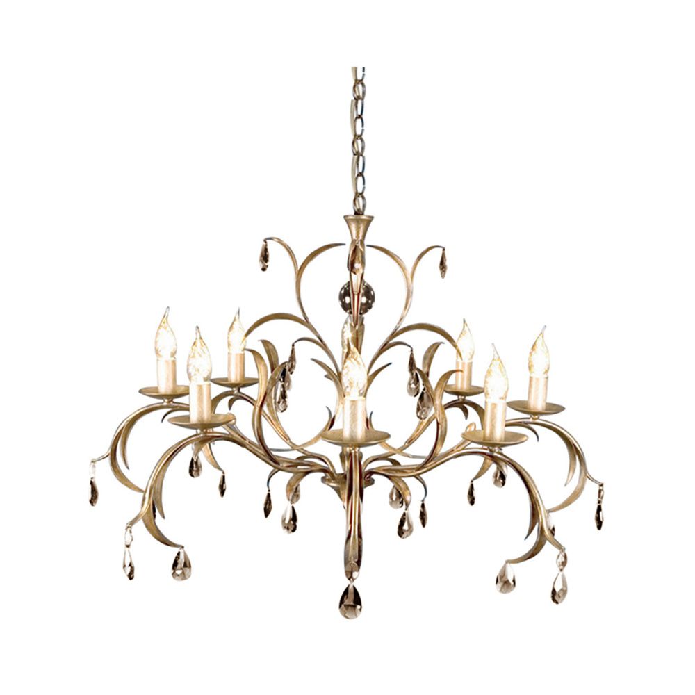 Люстра *90*64-208 см, E14*60W, Natural Concepts Elstead Lighting Lily WR6-GRAPHITE, коричневый