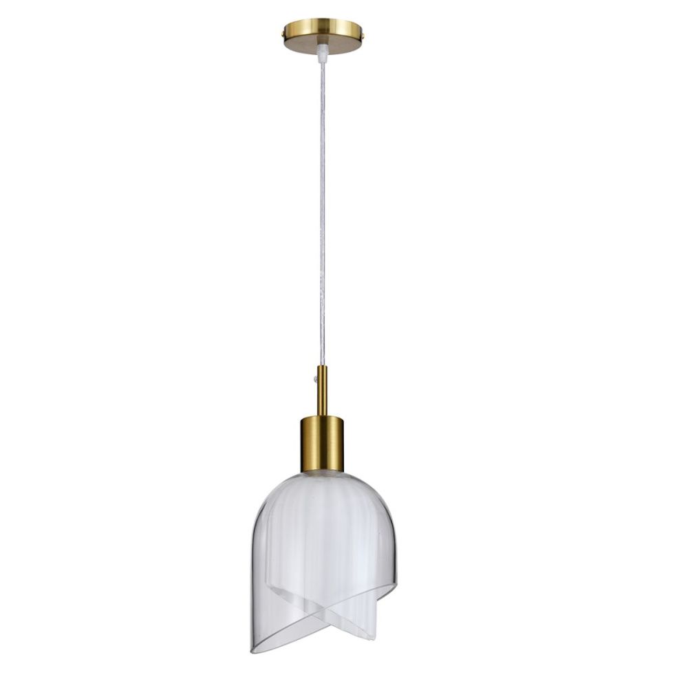 Подвесной светильник 13 см, Indigo Rintocco 11074/1P Brass V000614, бронза