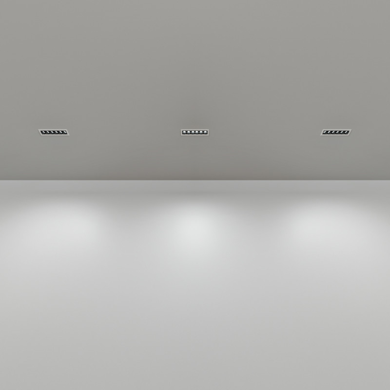 Встраиваемый светильник 12,6*3,1* см, LED * 10W, 4000K, Denkirs Space DK2514-WB, белый