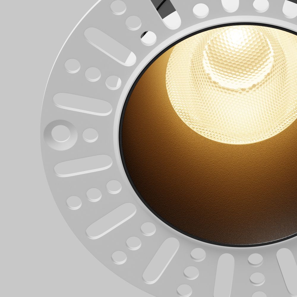 Встраиваемый светильник  DL122-15W-2.7K-TRS-B **-11,3 см, *LED*15W, K, Maytoni technical Dip DL122-15W-2.7K-TRS-B, Черный
