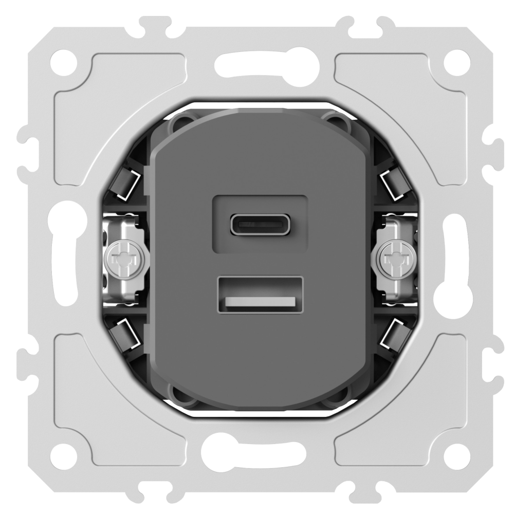 Donel USB зарядное устройство 20Вт, 3100мА, тип A+С быстрая зарядка, серия DB, DB20420