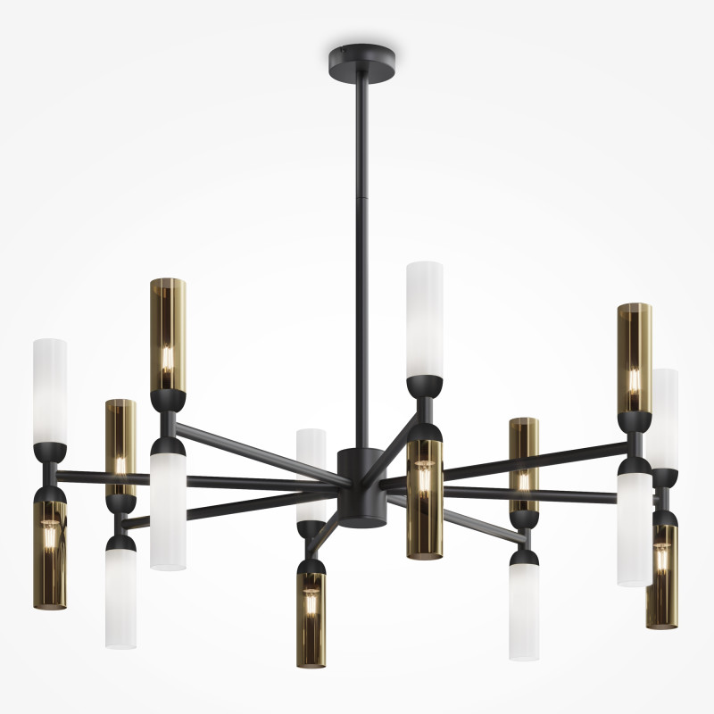 Подвесной светильник 78*51*66 см, 16 G9*28W Memory MOD177PL-16G Maytoni, Черный