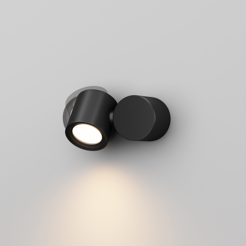 Настенный уличный светильник Maytoni Outdoor Wall Street O010WL-01B черный