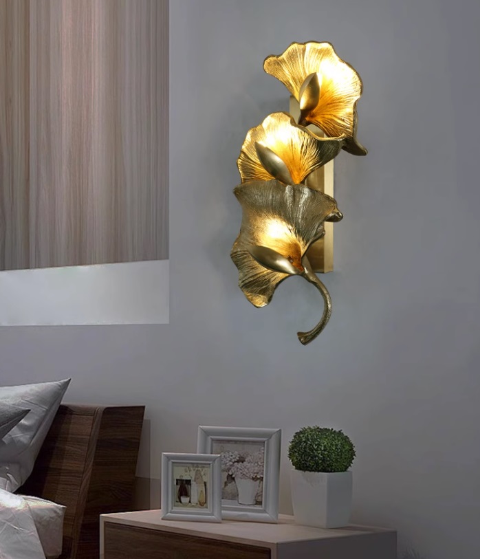Настенный светильник Inodesign Golden Ginkgo Leaves 44.1810-0