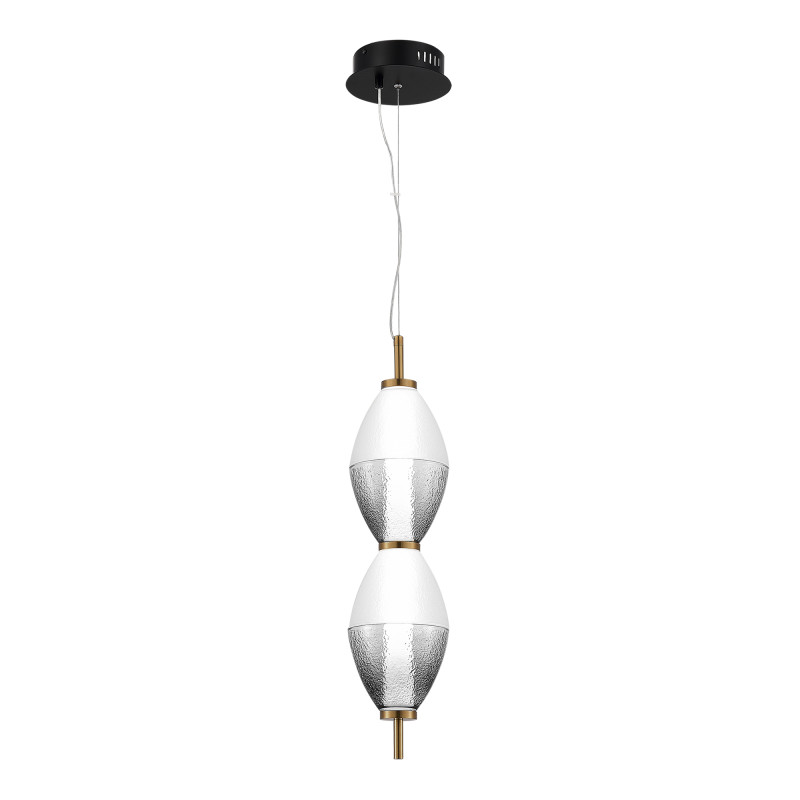 Светильник подвесной ICE 1*LED*16W 3000K ST LUCE SL6130.403.15 черный