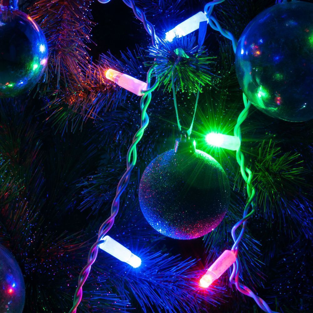 Гирлянда бахрома с мерцанием Eurosvet 100-101, 3*0,6м IP65