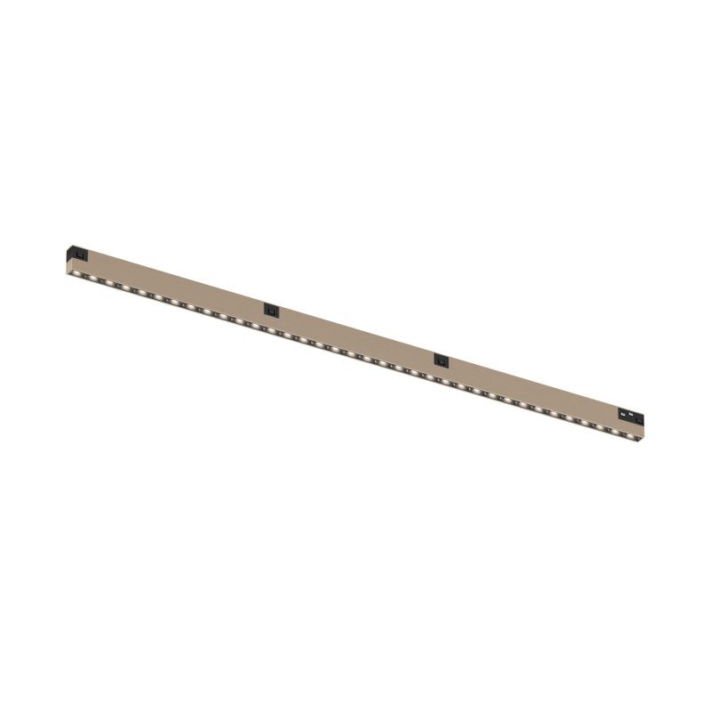 Светильник на шине 60,3*1,14*2,57 см, *LED*20W, 3000K, Denkirs SHINE PRIME GRILL 3000К | ШАЙН ПРАЙМ ГРИЛЬ 3000К DK4772-CP, шампань