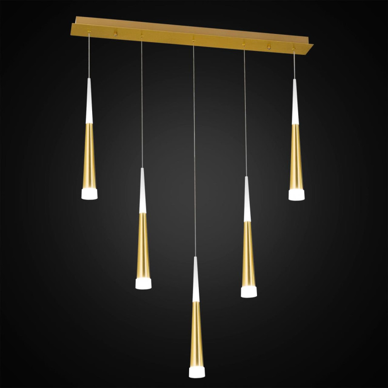 Светильник подвесной 93*10*160 см LED*35 W, 3000 К Citilux Вегас Шампань CL227052