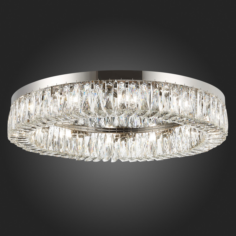 Люстра потолочная 82 см, 480W, ST LUCE Rifrazio SL1226.102.12 Никель