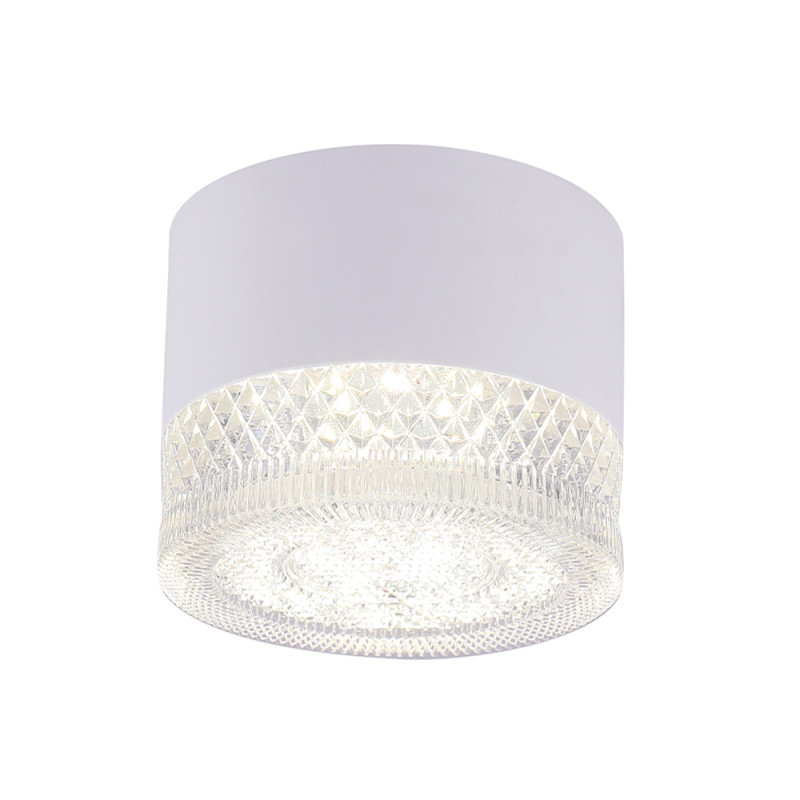 Светильник 8*6 см, LED*12W 4000K белый Crystal Lux CLT 140C80 WH 4000K