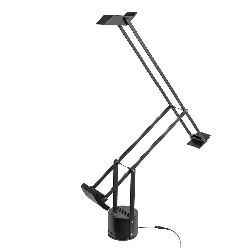 Настольная лампа 110 см, 8W, 3000K, LOFT IT Tizio 10485T, черный