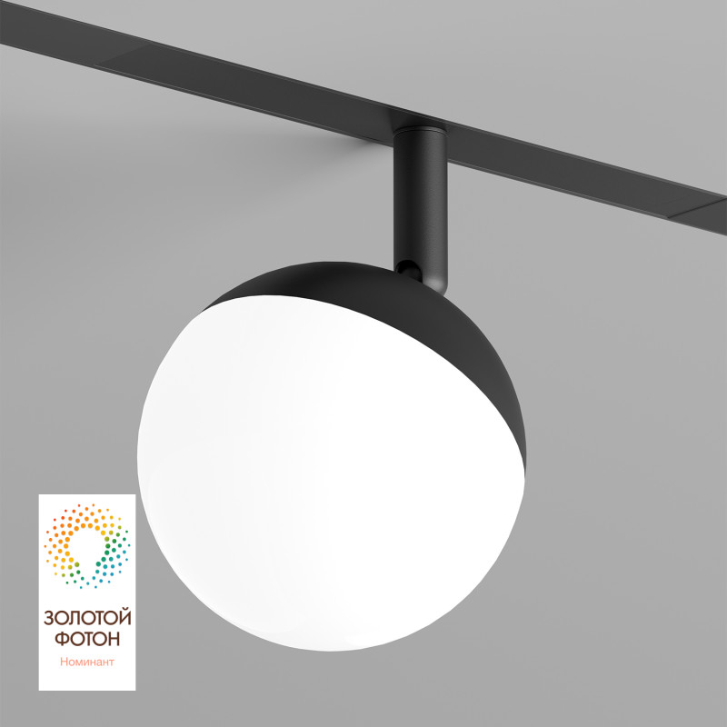 Светильник на шине 11*20,5 см, LED * 12W, 3000-6500К, Denkirs Smart Moon DK8055-BK, черный