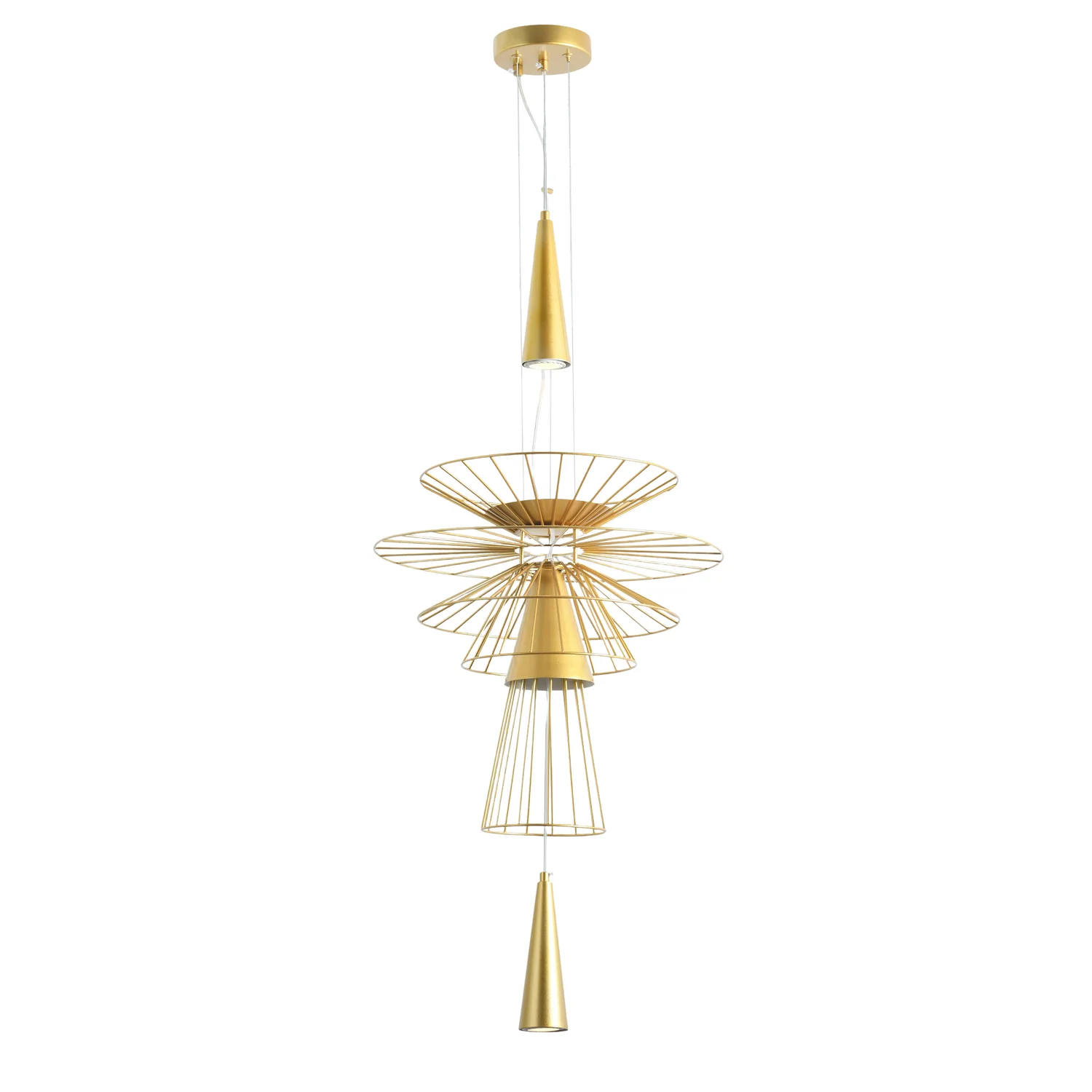 Подвес 40 см, Favourite 4839-2P Ardor, золото