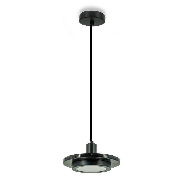 Светильник подвесной *20-180 см, 1*LED*10W, 3000K, Lightera Croix LE129L-20BA, Черный