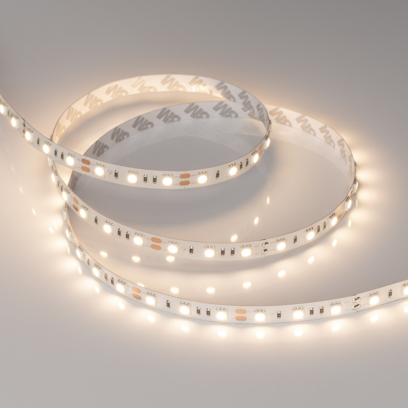 Лента RT-B60-10mm 12V Warm3000 (14.4 W/m, IP20, 5060, 5m) (Arlight, 14.4 Вт/м, IP20) 028583(2). Цена указана за 5 метров. Продается кратно 5 метрам.