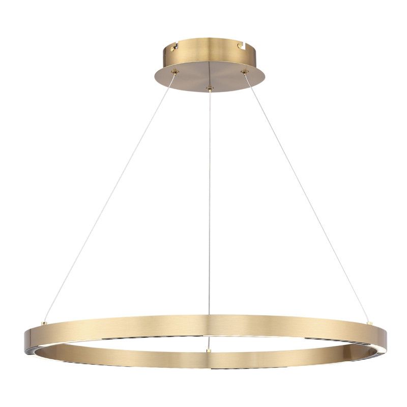Подвесной светильник *60*-120 см, 1*LED, 32W, 4000K, ST-Luce Parilla SL6238.333.01, латунный