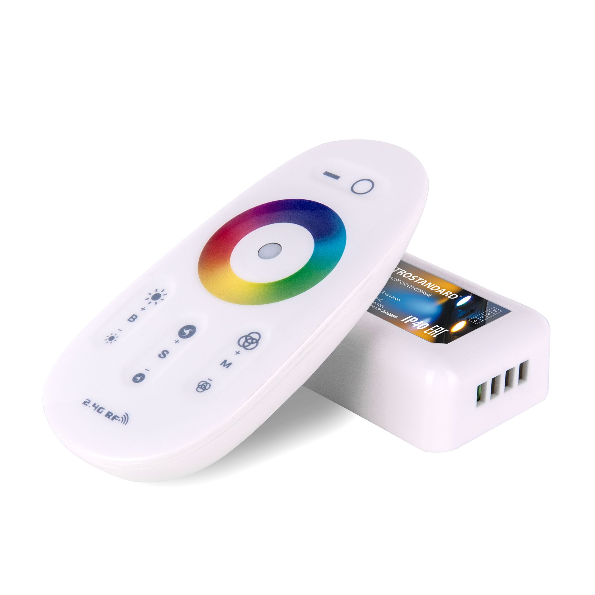 Сенсорный контроллер для светодиодной ленты RGB с ПДУ (радио) IP40 LSC 010 Elektrostandard