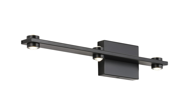 Бра 44*6*9 см, LED, 18W, 4000K Zortes Scoup ZRS.10112.03, черный