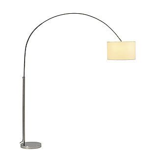 Торшер Slv 155723 Soprana Bow arc lamp, SL-1, white shade, E27, max. 60W