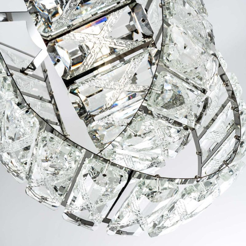 Подвесная люстра 20x20x50см, G9, 2xG9Вт, , Modelux ML.755.2 CR Хром