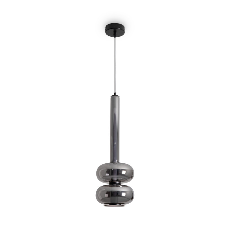 Подвесной светильник 17,5*17,5*258 см, LED, 8W, 3000К, Freya Swim FR6187PL-L9SM1 черный