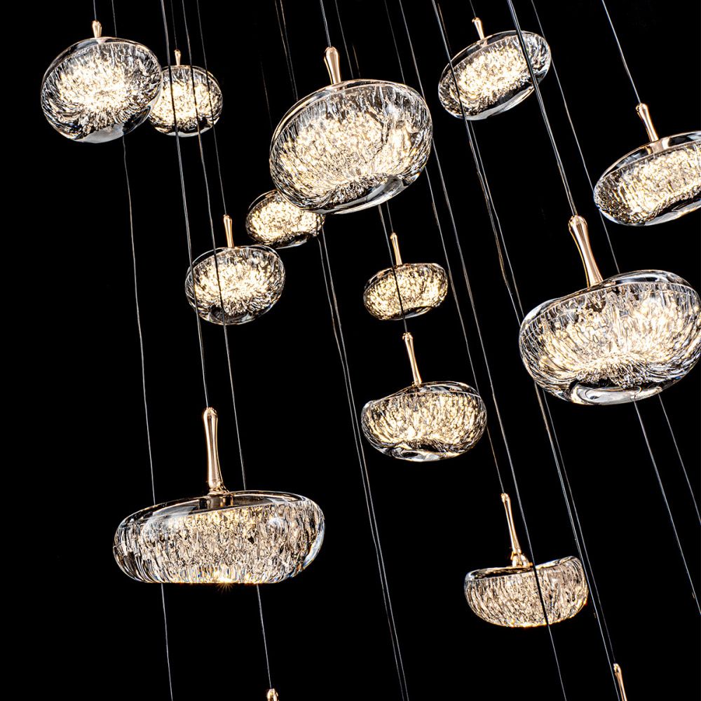 Светильник 80*300 см, *LED*175W, 3000-6000K, Modestyle  MS.6566.25, Чёрный, Золото