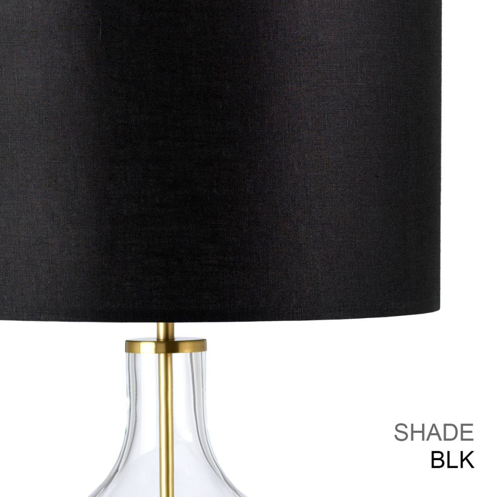 Настольная лампа Elstead Lighting, Арт. ORB-CLEAR-AB-BLK