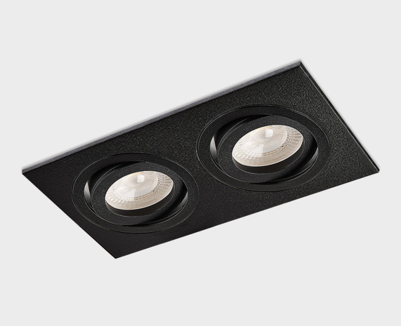 Светильник встраиваемый MEGALIGHT SAG203-4.316 black/black, черный 