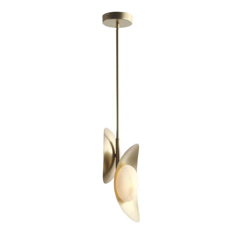 Светильник подвесной PEARL 2*LED*7W 3000K ST LUCE SL6229.203.02 золотистый