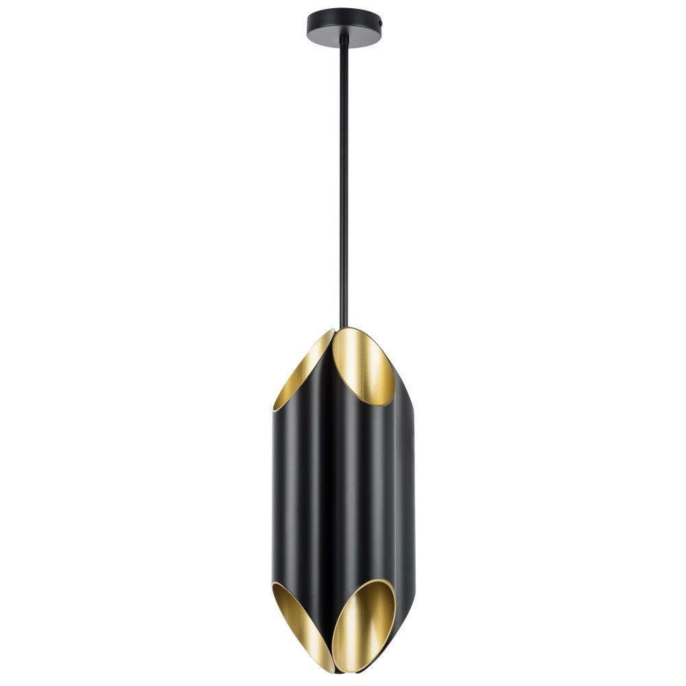 Светильник 20 см, Lightstar Siena 720087, черный-золото