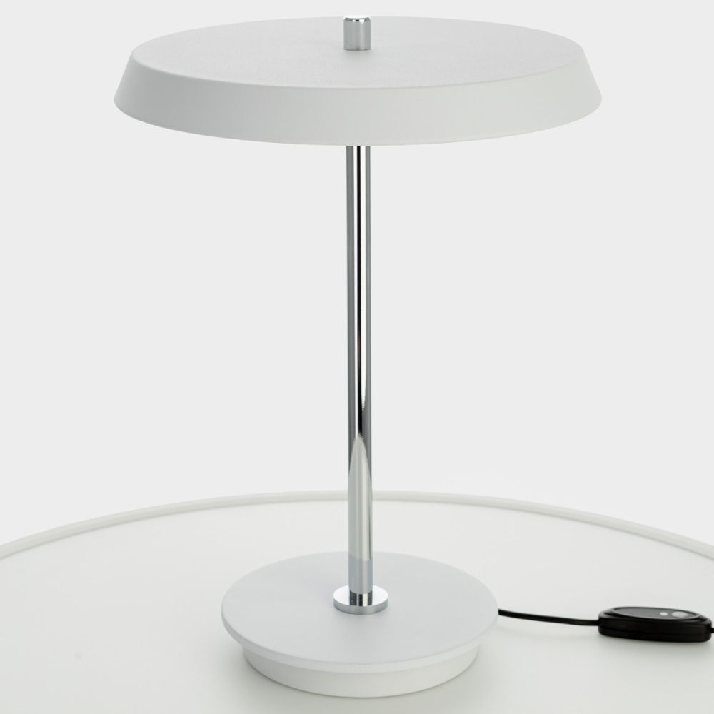 Настольная лампа с диммером LED Белая Citilux LINA CL812010
