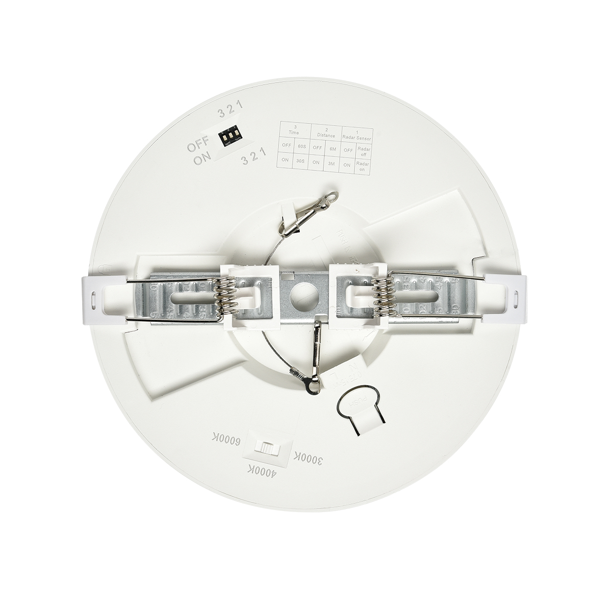 Светильник 17 см, 12W, 3000-6500K, Sonex 7754/12L, белый