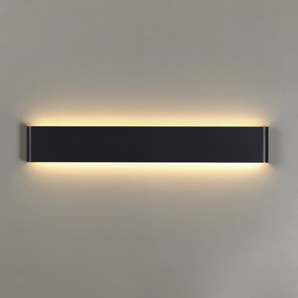 Бра 41*3,5*9-9 см, *LED*14W, 2700K, Mantra Egeo MAN8906, черный