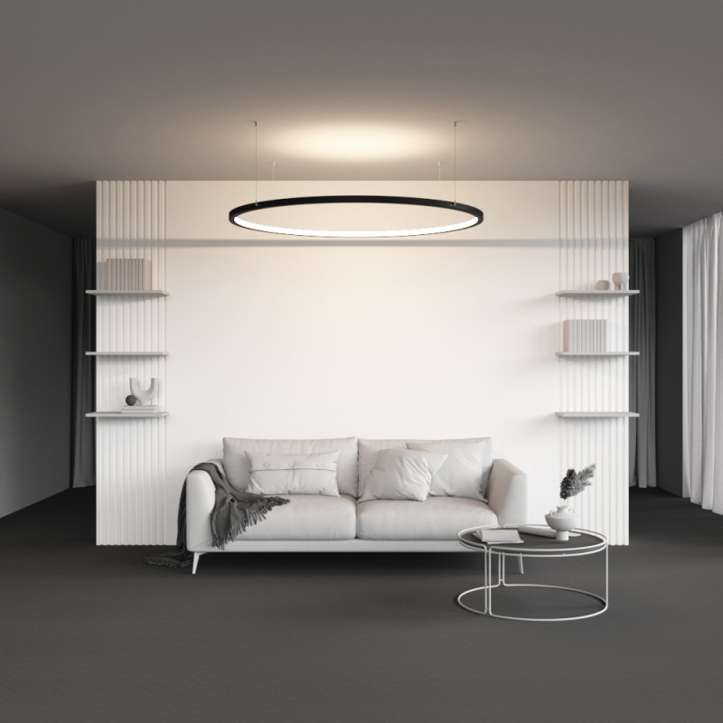 Радиусный профиль ALM-3535R-B-IN-90°-1.5M 3,5*3,5*118,75 см, Maytoni Led Strip черный