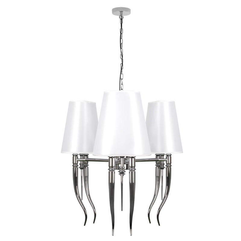 Подвесной светильник 28*73 см, 6*E14*40W хром Loft It Brunilde 10207/6 Chrome