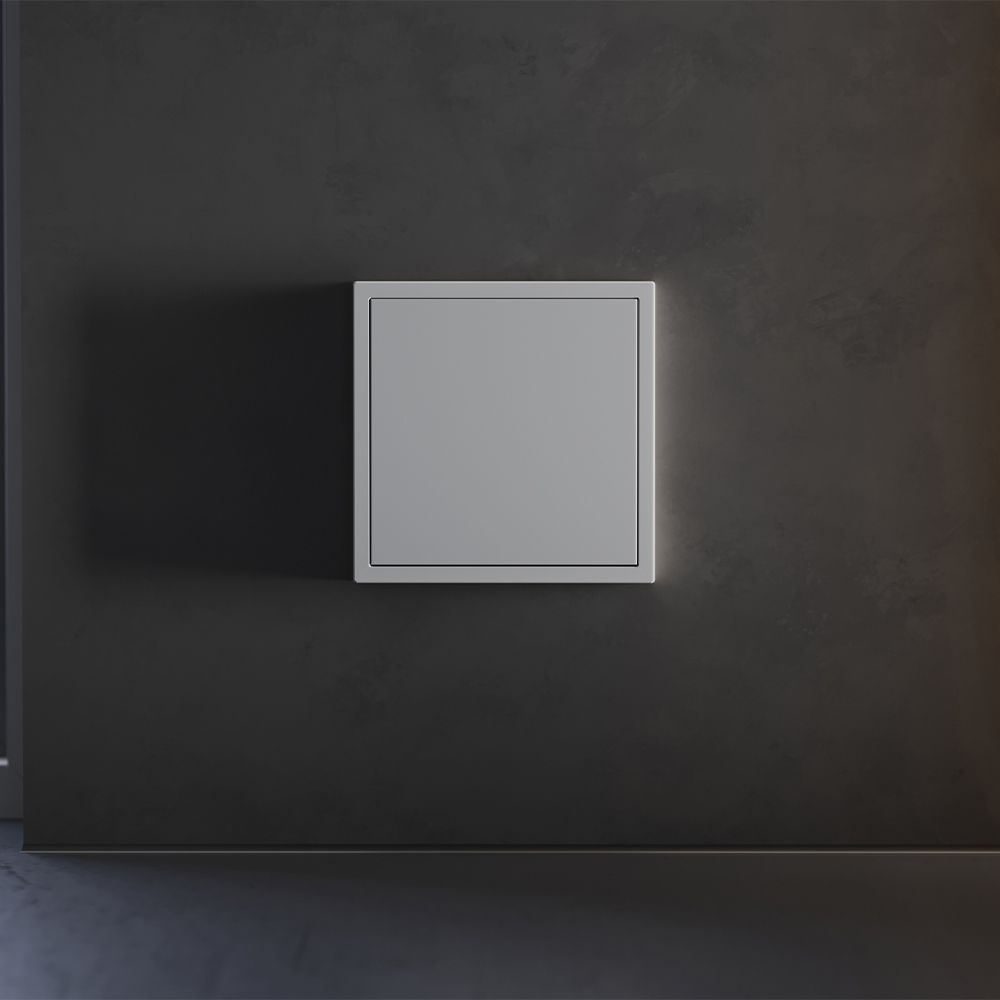 Заглушка S70 с суппортом, серый Voltum VLS080116