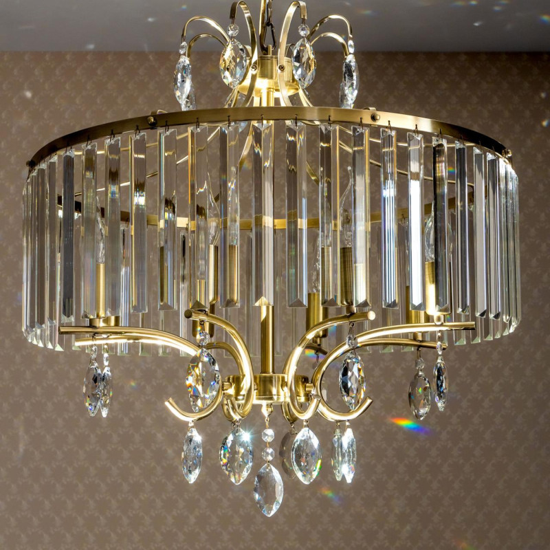 Люстра 59 см Citilux Инга CL335183 бронза