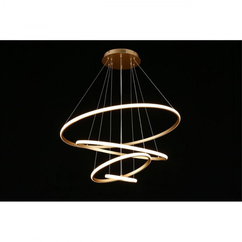 Каскадная люстра 80*60-150 см 100W, 3000K, Aployt JANINA APL.018.13.100, бронзовый