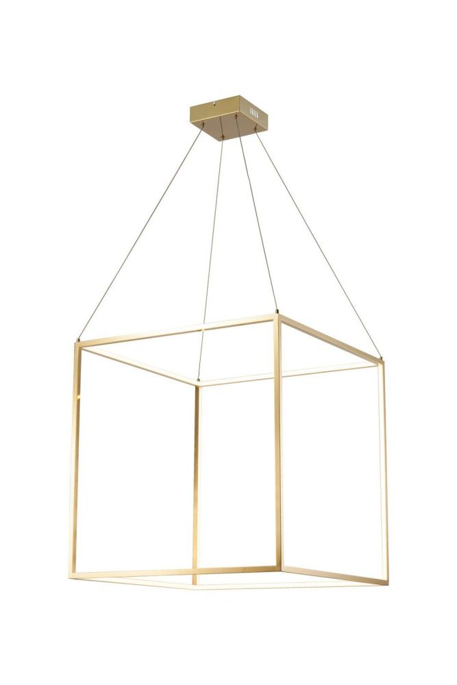 Люстра 65*65*120 см, 12 лент.*LED*80W, K, Lucia Tucci Exo EXO 3350.640 gold, золотой