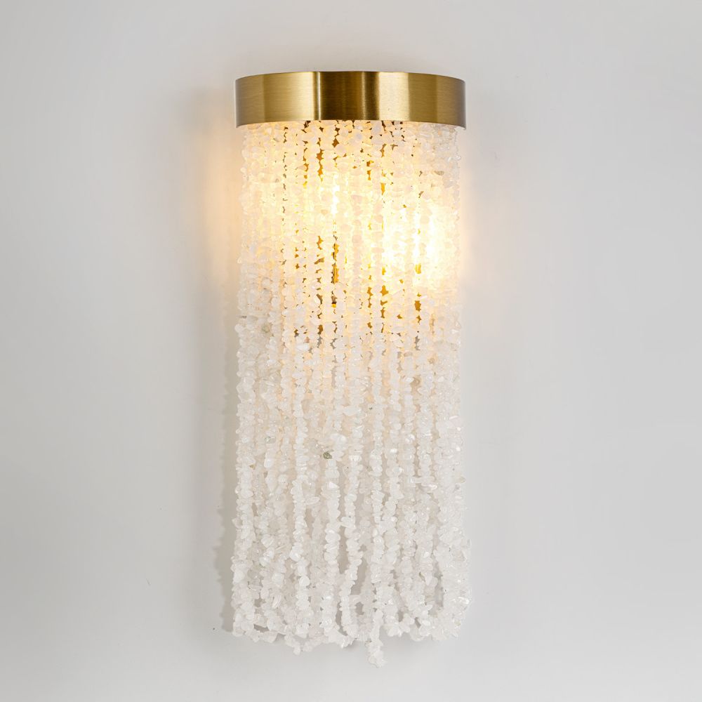 Бра 18*11*40 см, Е14*40W, Modestyle  MS.2441.400 BS-WH, Латунь