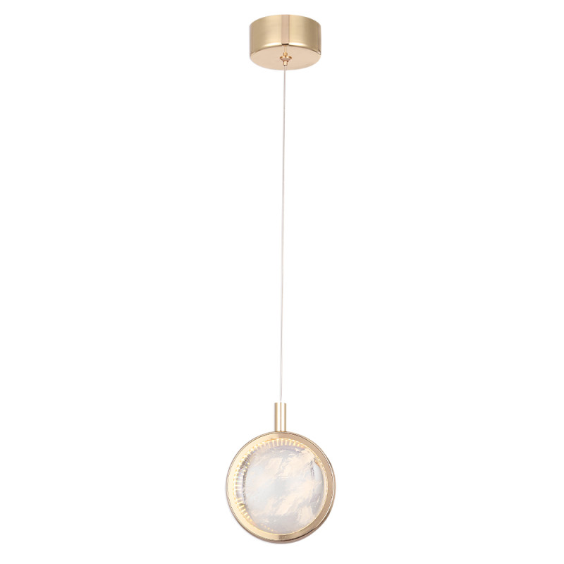 Светильник 10 см, 6W, 3000K, Crystal Lux CIELO SP6W LED GOLD, золото