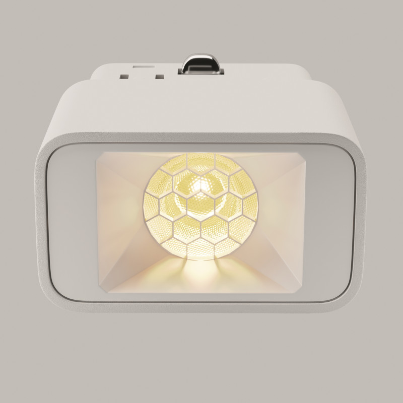 Светильник на шине 3,6*2,1*4,5 см, LED, 2W, 3000К, Maytoni Technical Points S TR100-2-2W3K-S-W белый